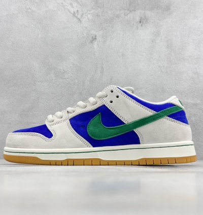 220 ST version of NIKE SB Dunk Low blue rice green HF3704-001 -