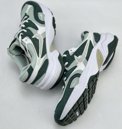 180 Nike AIR AL 8 white green comfortable versatile wear-resistant breathable lo