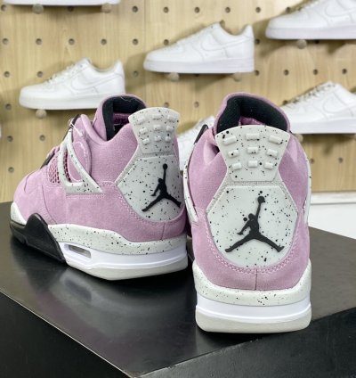 380 Nike Wmns Air Jordan 4 Retro Orchid Michael Jordan AJ4 mid-top basketball sh