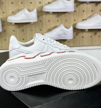 280 Cactus Plant Flea MarketCPFM x Nike Air Force 1 07 LowWhiteRed Air Force One