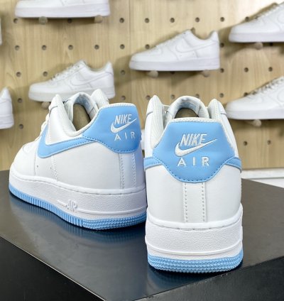 200 Nike Air Force 1'07 LowWhiteBlack Air Force One Classic Low-top Sneakers Lea