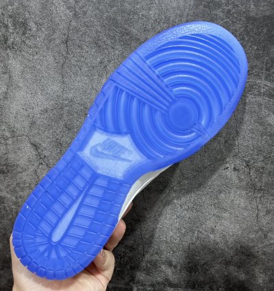 280  Nk SB Dunk Low BAPE joint-white color hook small blue h