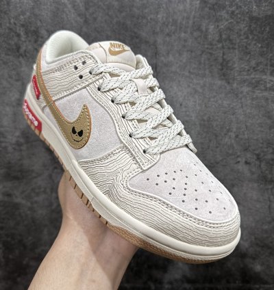 280 Supreme x Nk Dunk Low Joint-Golden Ghost Face SB Low-top Casual Sneakers XD6