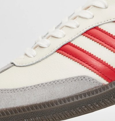 adidas Shoes Samba Classic OG White Scarlet Granite - CQ2216