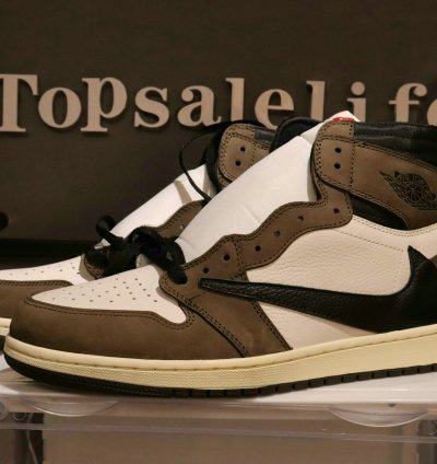 Travis Scott x Air Jordan 1 Retro High OG 'Mocha' CD4487-100