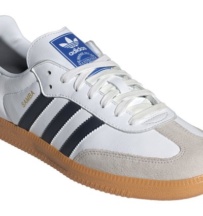 adidas Shoes Samba OG White Night Indigo Gum - IF3814