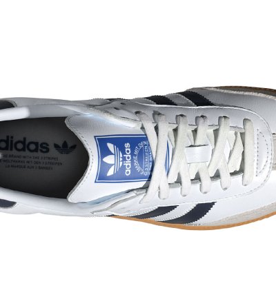 adidas Shoes Samba OG White Night Indigo Gum - IF3814