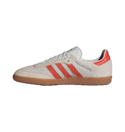 adidas Shoes Samba OG Crystal White Preloved Red - IG1380