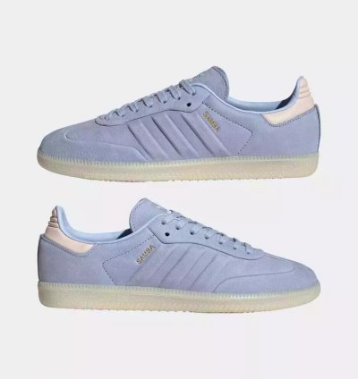adidas Shoes Samba Blue Dawn - IG9681