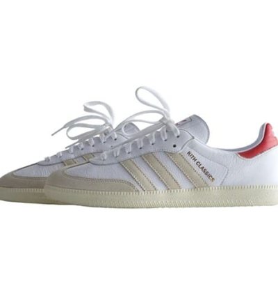adidas Shoes Samba OG Classics White Red -  GY2544