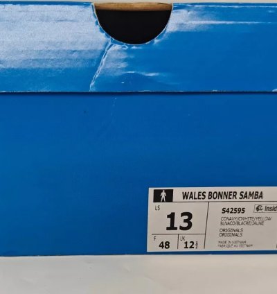 adidas Shoes Wales Samba Collegiate - S42595
