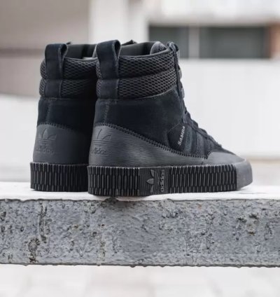 adidas Shoes Samba Boot Triple Black - GZ8107