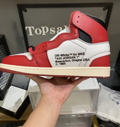Off-White x Air Jordan 1 Retro High OG 'Chicago' AA3834-101