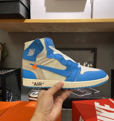 Off-White x Air Jordan 1 Retro High OG 'UNC' AQ0818-148