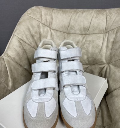 Maison Margiela High Top Strap Sneakers Box New