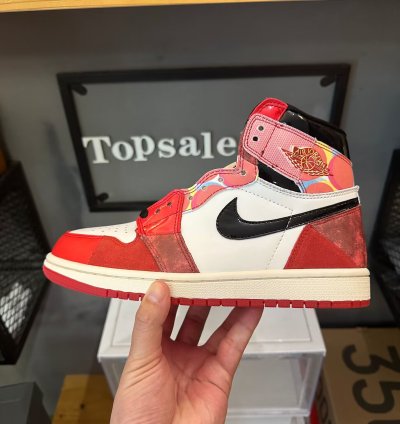 Marvel Spiderman x Air Jordan 1 Retro High OG 'Across The Spider Verse Next Chapter' DV1748-601