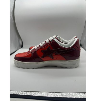 10 - Bathing Ape Bape Sta Low color camo red