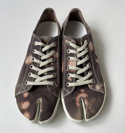 20 Bleach Dyed Canvas Tabis