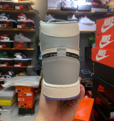 Dior x Air Jordan 1 High 'Wolf Grey' CN8607-002
