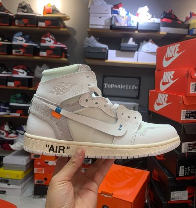 Off-White x Air Jordan 1 Retro High OG 'White' 2018 AQ0818-100