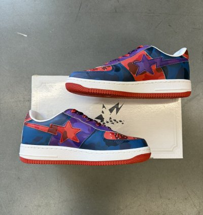 2013 Bathing Ape Color Camo Crazy Bape Sta Sneakers