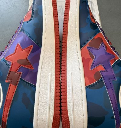 2013 Bathing Ape Color Camo Crazy Bape Sta Sneakers