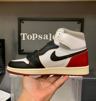 Union LA x Air Jordan 1 Retro High NRG 'Black Toe' BV1300-106