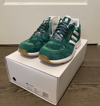 2020 Adidas Bape Undefeated ZX 8000 sz 8