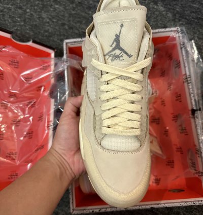 Jordan 4 Retro Off-White Sail (Women's) CV9388-100