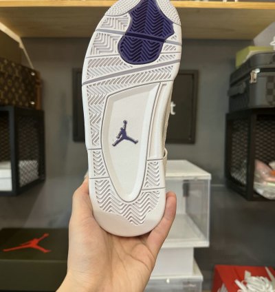 Jordan 4 Retro Metallic Purple (GS) 408452-115