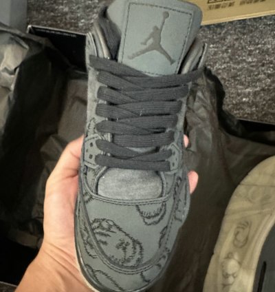 Jordan 4 Retro Kaws Black 930155-001