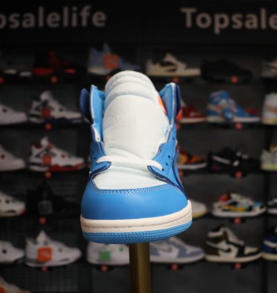 Jordan 1 Retro High Off-White University Blue AQ0818-148
