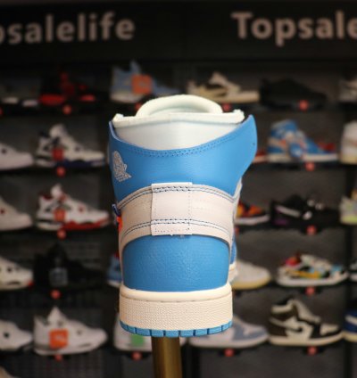 Jordan 1 Retro High Off-White University Blue AQ0818-148