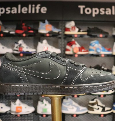 Jordan 1 Retro Low OG SP Travis Scott Black Phantom DM7866-001