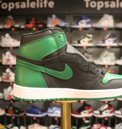 Jordan 1 Retro High Pine Green Black 555088-030