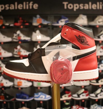 Jordan 1 Retro High Satin Black Toe (Women's) CD0461-016