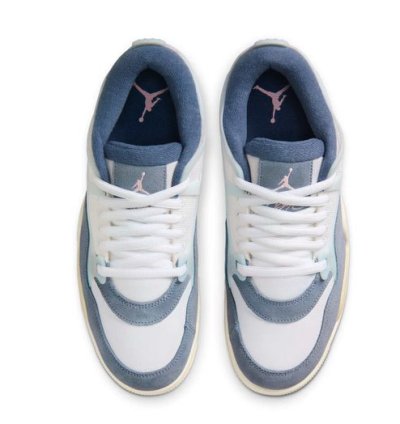 Mens Wmns Air Jordan 4 RM 'Diffused Blue Ashen Slate' FQ7939-101