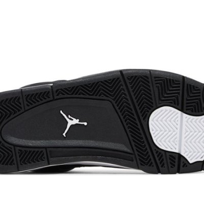 Mens Wmns Air Jordan 4 Retro White Thunder FQ8138 001