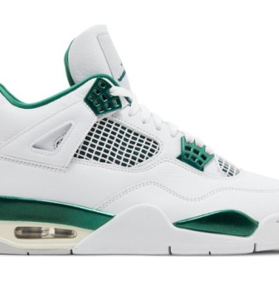 Mens Wmns Air Jordan 4 Retro Oxidized Green FQ8138 103