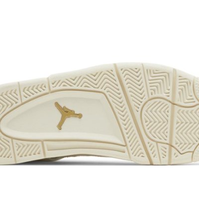 Mens Wmns Air Jordan 4 Retro Metallic Gold AQ9129 170