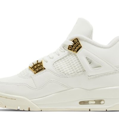 Mens Wmns Air Jordan 4 Retro Metallic Gold AQ9129 170