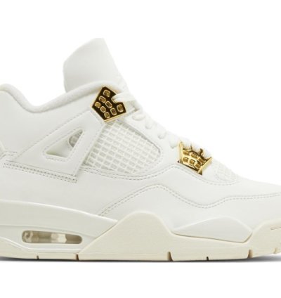 Mens Wmns Air Jordan 4 Retro Metallic Gold AQ9129 170