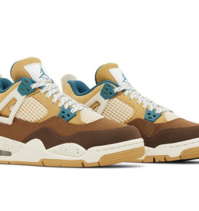 Mens Wmns Air Jordan 4 GS Cacao Wow FB2214 200