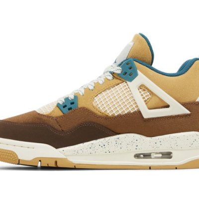 Mens Wmns Air Jordan 4 GS Cacao Wow FB2214 200