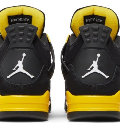 Mens Wmns Air Jordan 4 Retro Thunder 2023 DH6927 017 / 408452 017