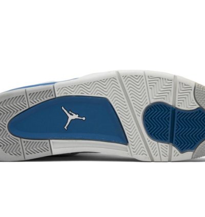 Mens Wmns Air Jordan 4 Retro Military Blue 2012 308497 105 / 408452 105