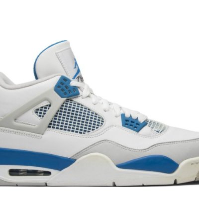 Mens Wmns Air Jordan 4 Retro Military Blue 2012 308497 105 / 408452 105