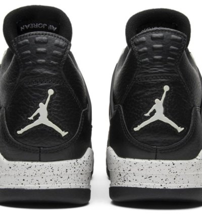 Mens Wmns Air Jordan 4 Retro LS Oreo 2015 314254 003