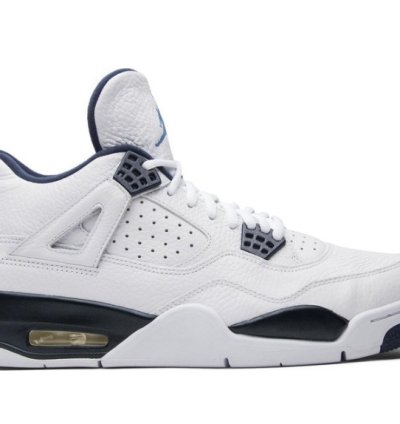 Mens Wmns Air Jordan 4 Retro LS Legend Blue 314254 107