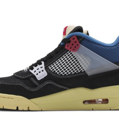 Mens Wmns Union LA x Air Jordan 4 Retro Off Noir DC9533 001
